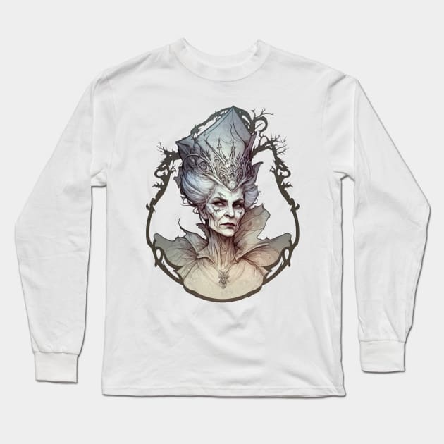 The Wicked Stepmother - Cinderella Long Sleeve T-Shirt by YeCurisoityShoppe